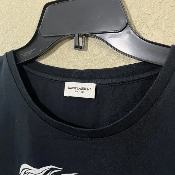 Grimes Saint Laurent YSL Swan Shirt XXL